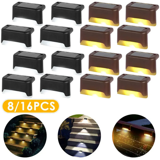 Solar LED Step Lights – Waterproof Outdoor Stair & Path Lamp Solar Step Light Oasis Select