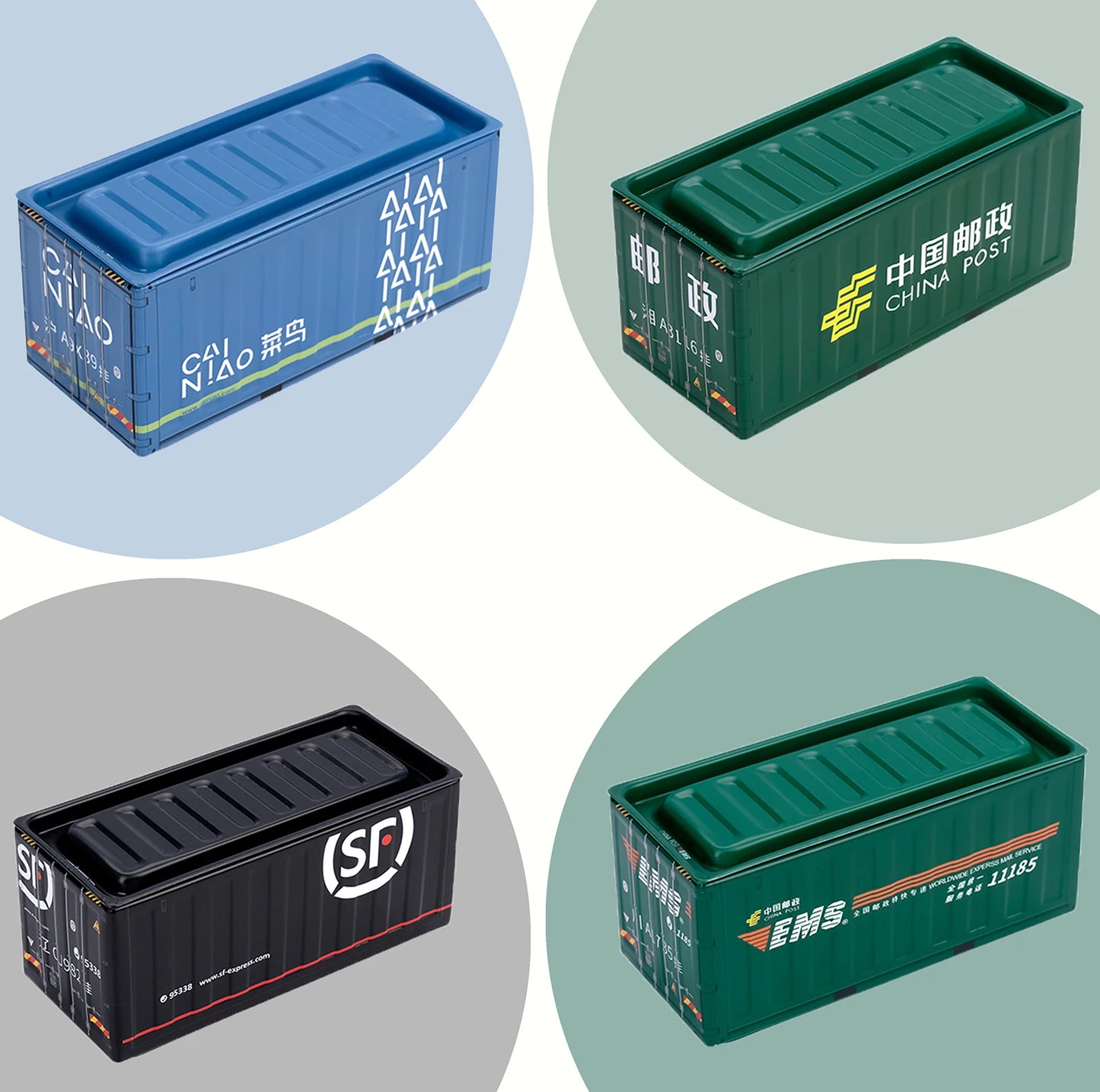 Mini Iron Storage Box Creative Decoration Collect Small Item