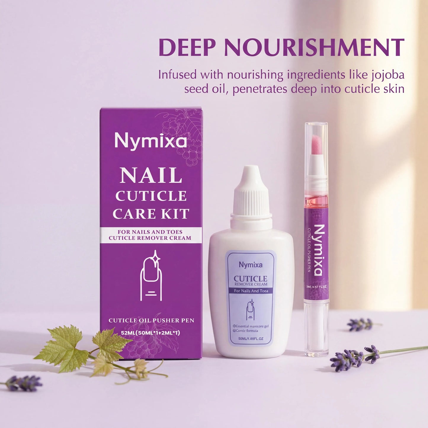 Cuticle Care Kit – Nourishing Oil Pen & Nail Strengthener Set