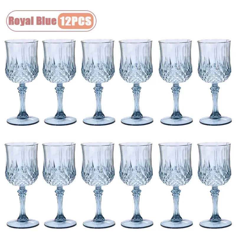 Shatterproof Plastic Champagne Flutes 12–36 Pcs | Reusable