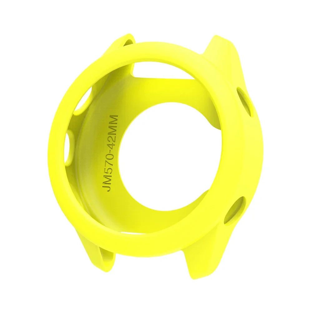 Garmin Forerunner 970 570 Soft Protective Case – 42mm & 47mm Peaceful Pleasures Health and Wellness Yellow Garmin 970 47MM