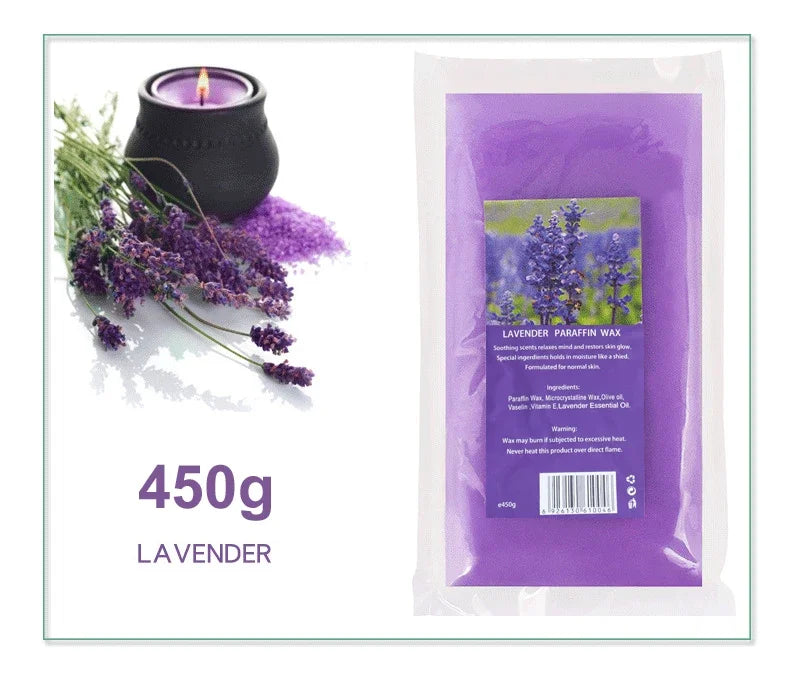 Lavender Paraffin Wax Hand & Foot Mask – Moisturizing SPA Peel-Off