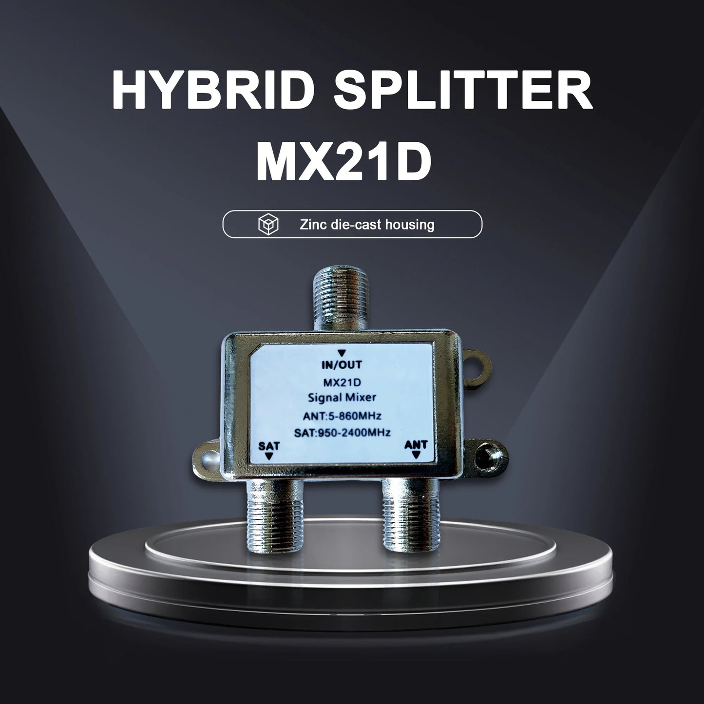 Satellite & Antenna Diplexer Combiner Splitter – DVB-S2 T2 ATSC