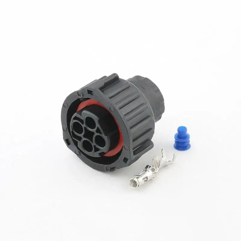 New 1 Set 4 Pin 1-967325-1 Tyco Round HOWO Odometer Speed Sensor Wiring Waterproof Plug Sealed Auto Female/Male Connector Peaceful Pleasures Health and Wellness