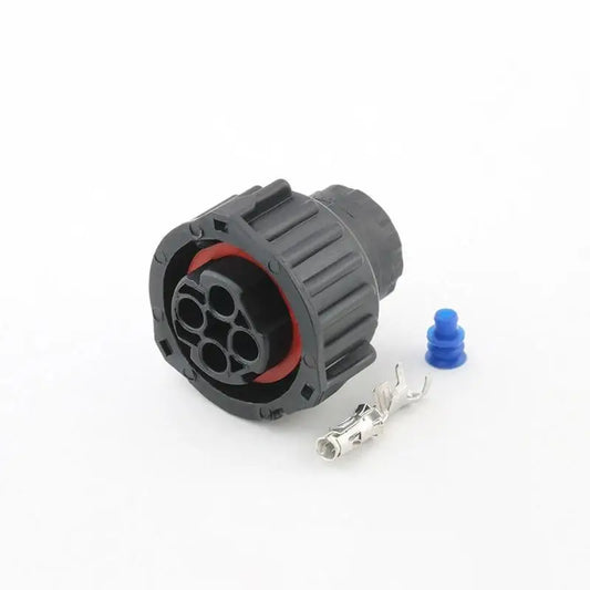 New 1 Set 4 Pin 1-967325-1 Tyco Round HOWO Odometer Speed Sensor Wiring Waterproof Plug Sealed Auto Female/Male Connector Peaceful Pleasures Health and Wellness