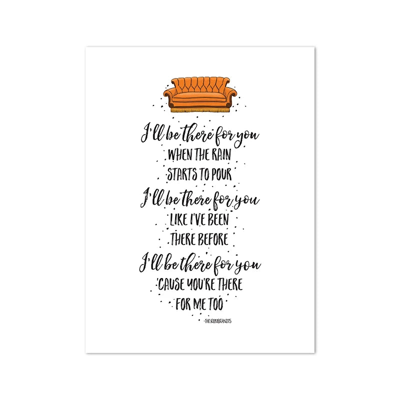 Unagi Definition Canvas Print | Friends TV Show Wall Art