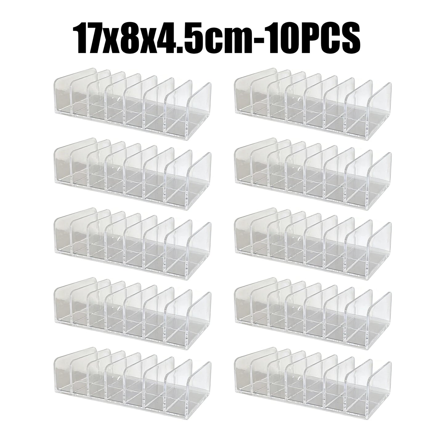 Acrylic Cosmetics Organizer – Lipstick & Skincare Storage Rack