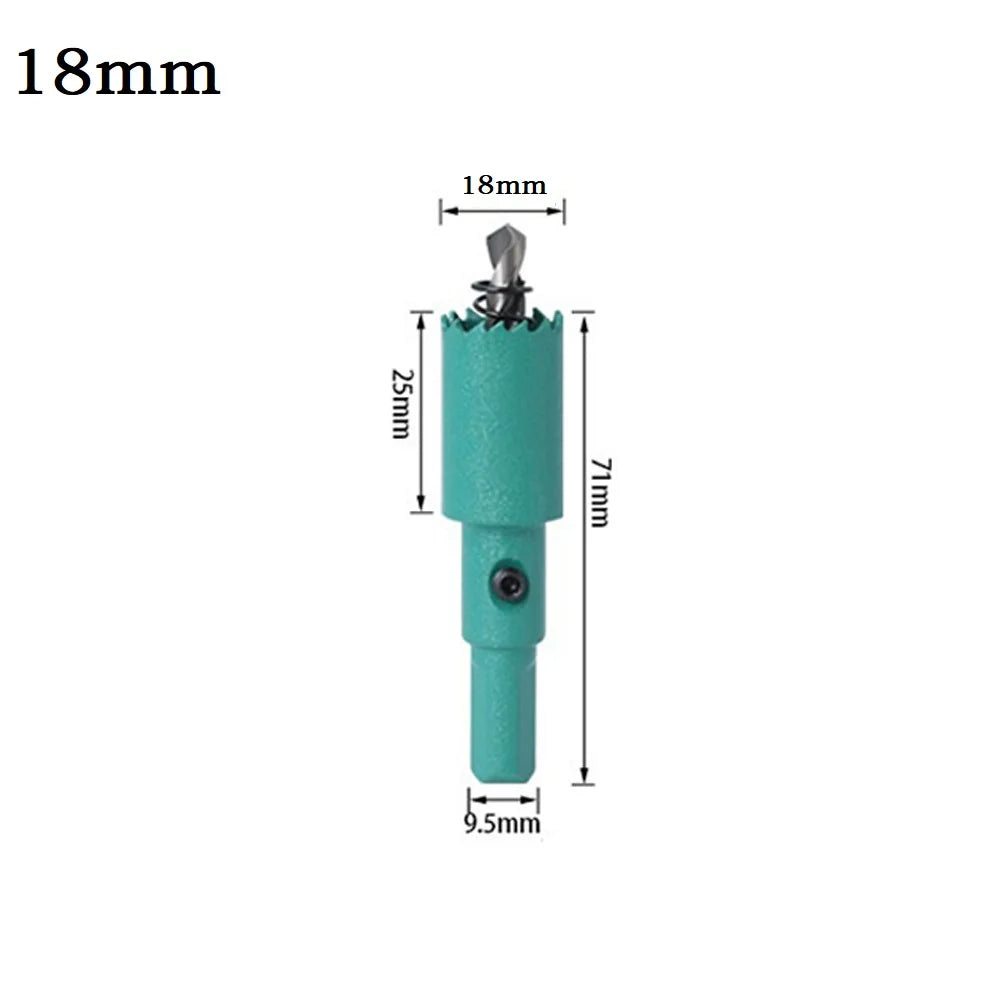 16- Bimetal Wood Hole Saw Drill Bit HSS 2 Woodworking Tools