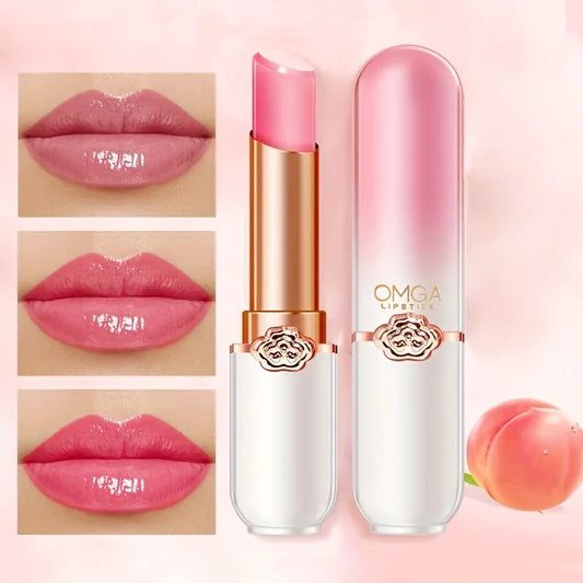 Color-Changing Lipstick Jelly Lipstick Moisturizing Waterproof Long-Lasting Moisturizing 3g Peaceful Pleasures Health and Wellness