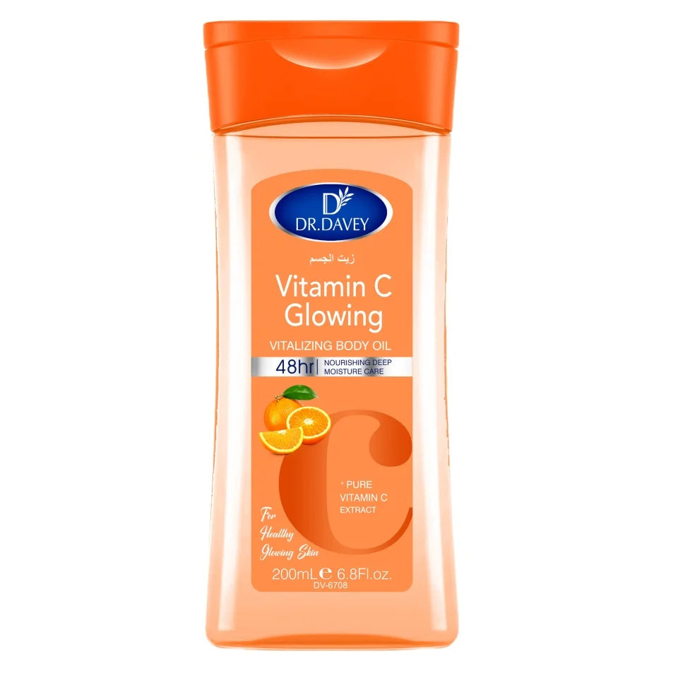 DR.DAVEY Vitamin C Body Treatment & Massage Oil 200ml