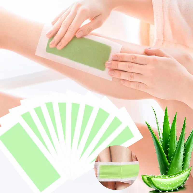 40-Piece Cold Wax Strips | Face, Legs, Arms & Body Hair Removal