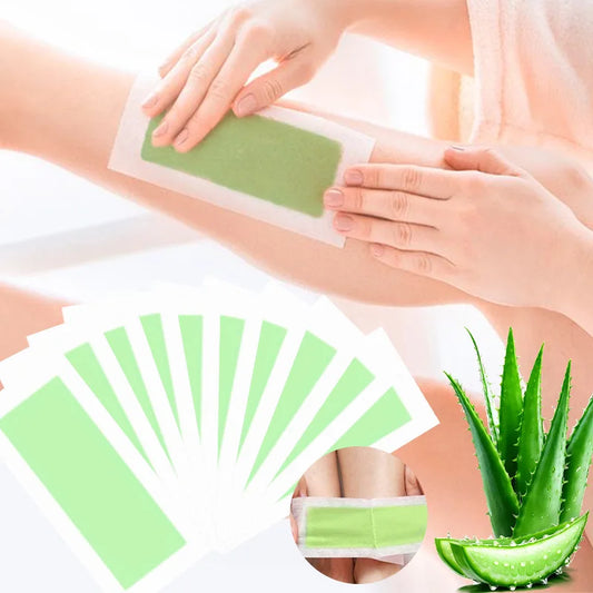 40-Piece Cold Wax Strips | Face, Legs, Arms & Body Hair Removal Cold Wax Strips Peaceful Pleasures Health and Wellness Default Title