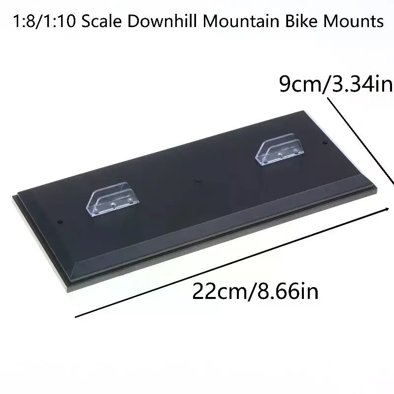 1:12 Scale Motorcycle Model Display Stand | Black Plastic