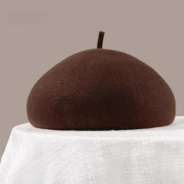 100% Wool Women's Winter Beret | French Painter Hat