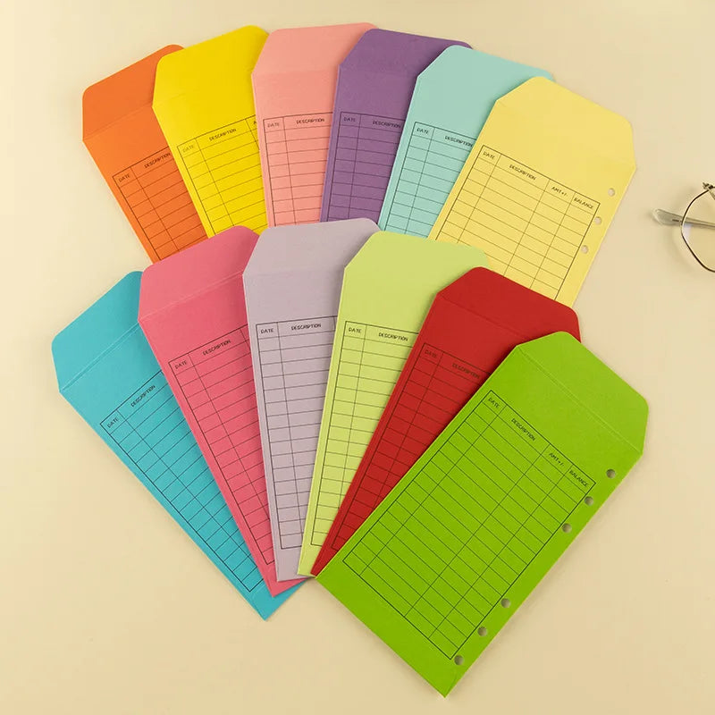 Bview Art PP Budget Envelope Monthly Weekly Planner Cash Efficient