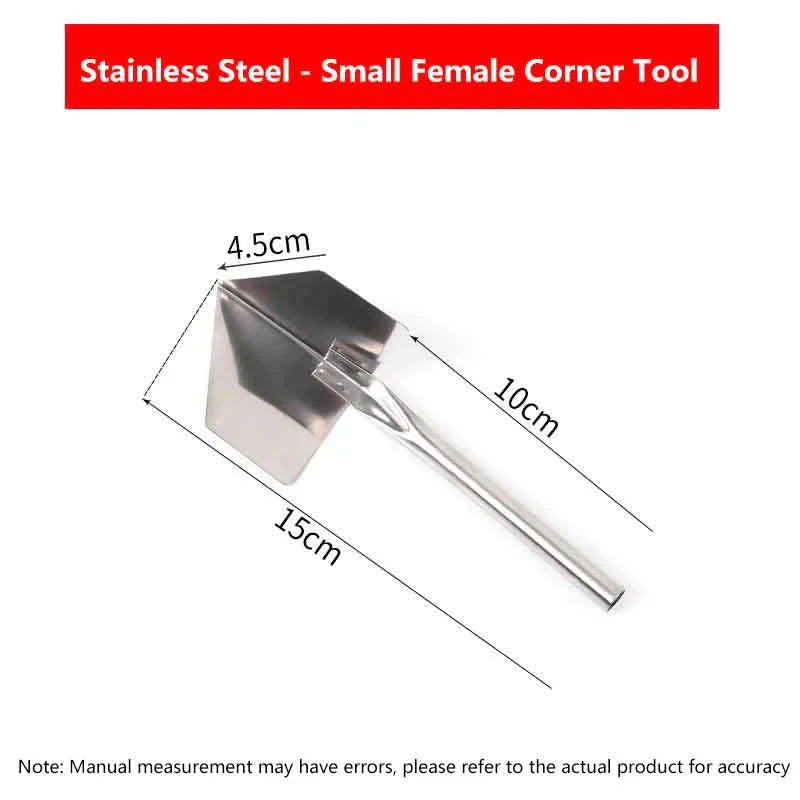 Stainless Steel Putty Knife & Drywall Scraper Corner Tool Set
