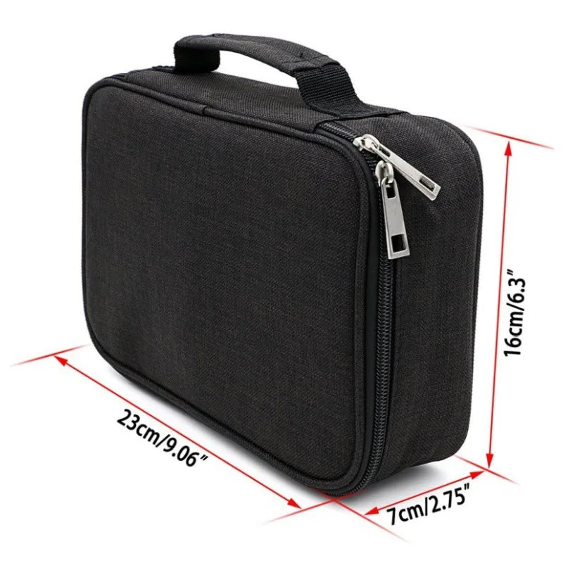 Pencil Case 72 Slots Multifunctional Large Capacity Pouch Zipper