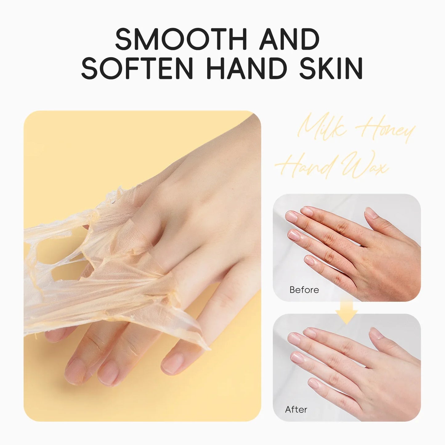 LAIKOU Honey Hand Wax Exfoliating Moisturizing Peeling Mask 50g