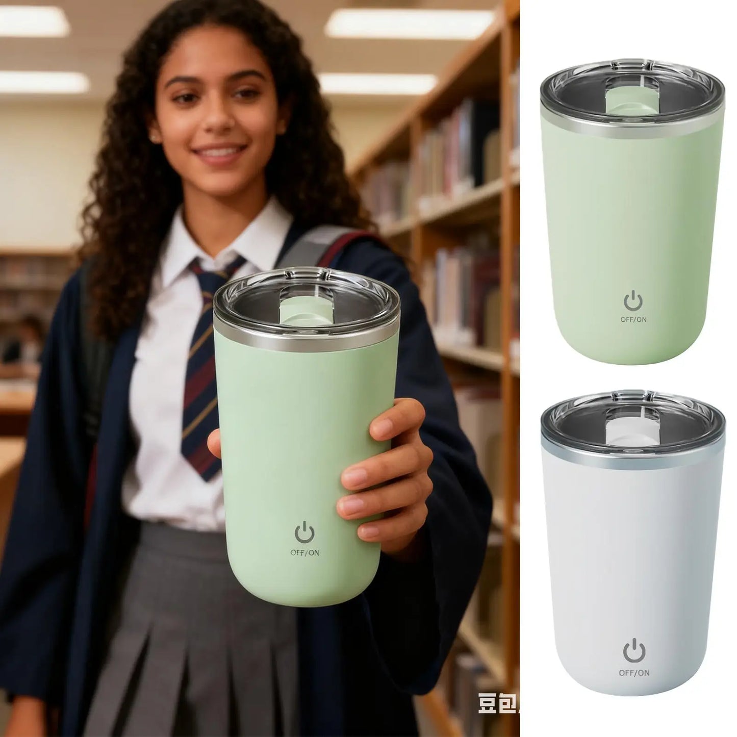 Self-Stirring Electric Coffee Mug 350ml | USB Rechargeable