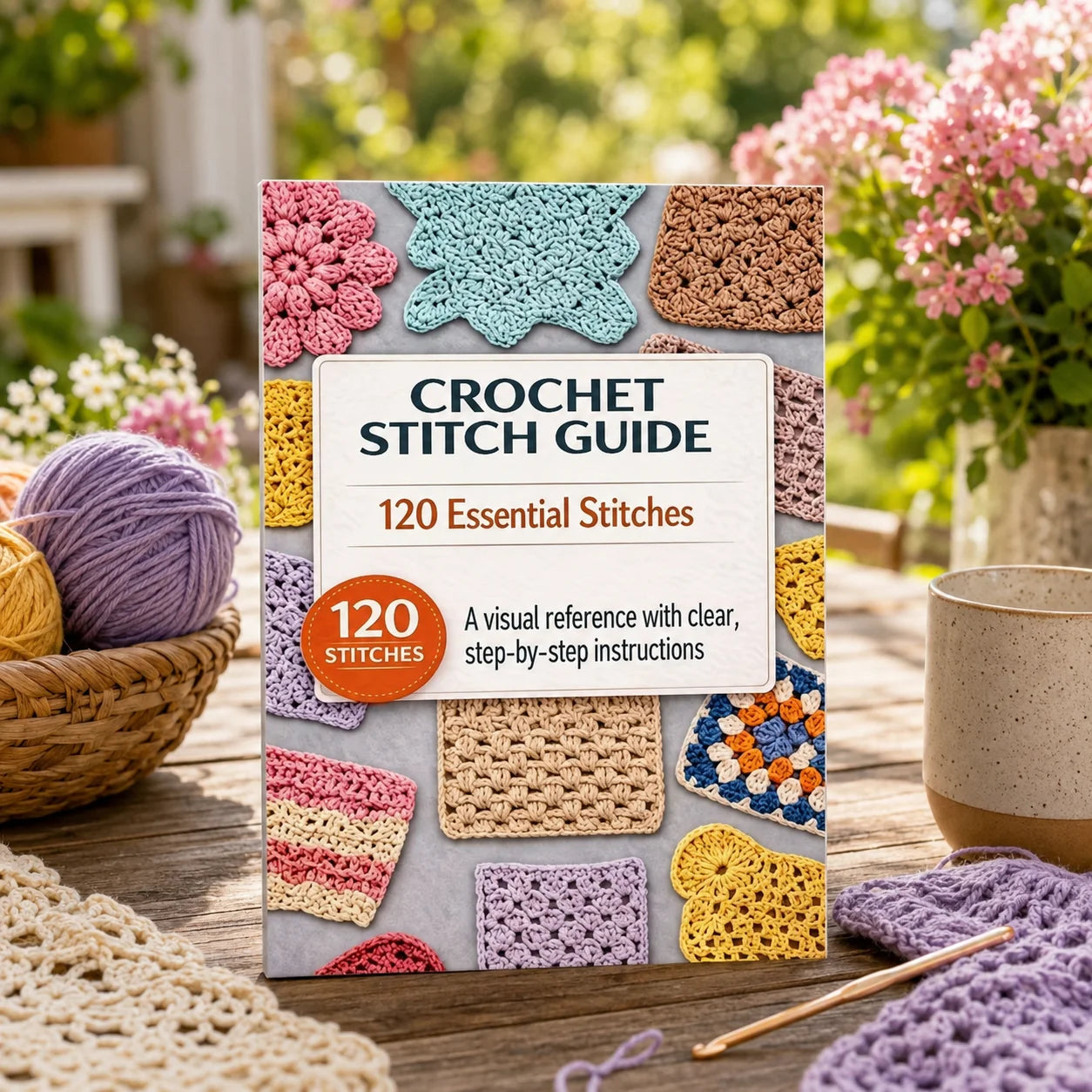 Complete Crochet Stitch Guide Beginners 125 Needle Techniques Manual