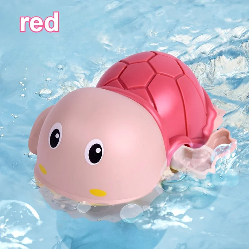 Wind-Up Frog Water Spray Bath Toy for Toddlers – 1 or 3 Pack