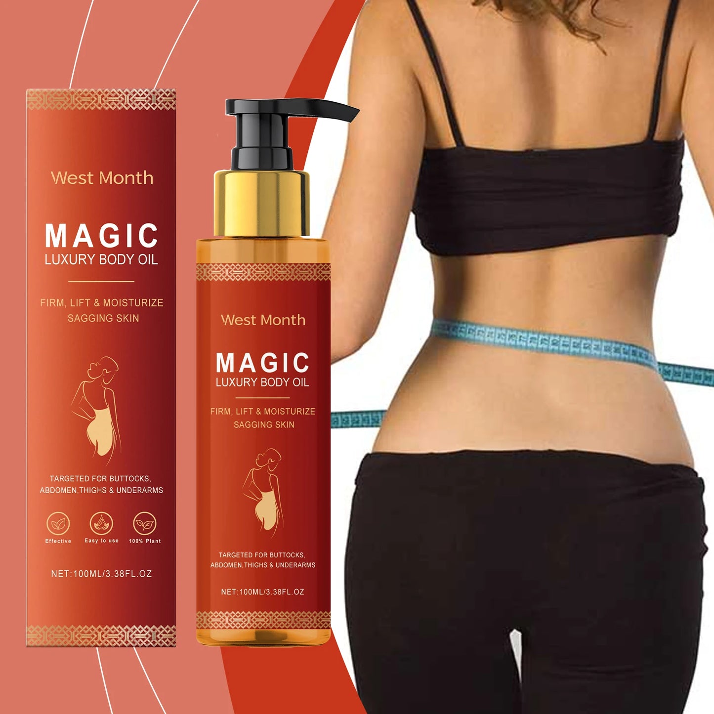 WESTMONTH Magic Body Tightening & Moisturizing Oil 100ml