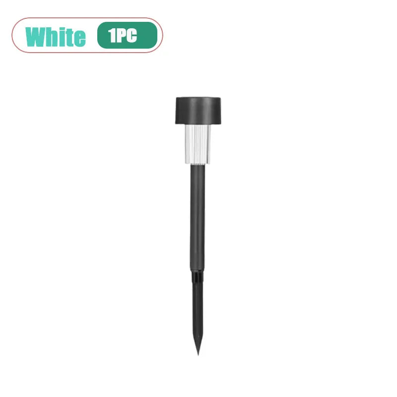 Solar Stainless Steel Pathway Lights | Waterproof Garden Stake Lamps