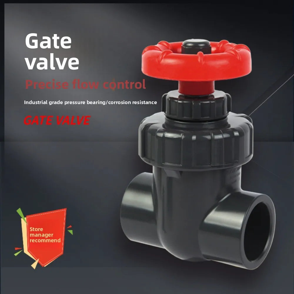 UPVC Gate Valve 20–63mm | Garden Irrigation & Aquarium