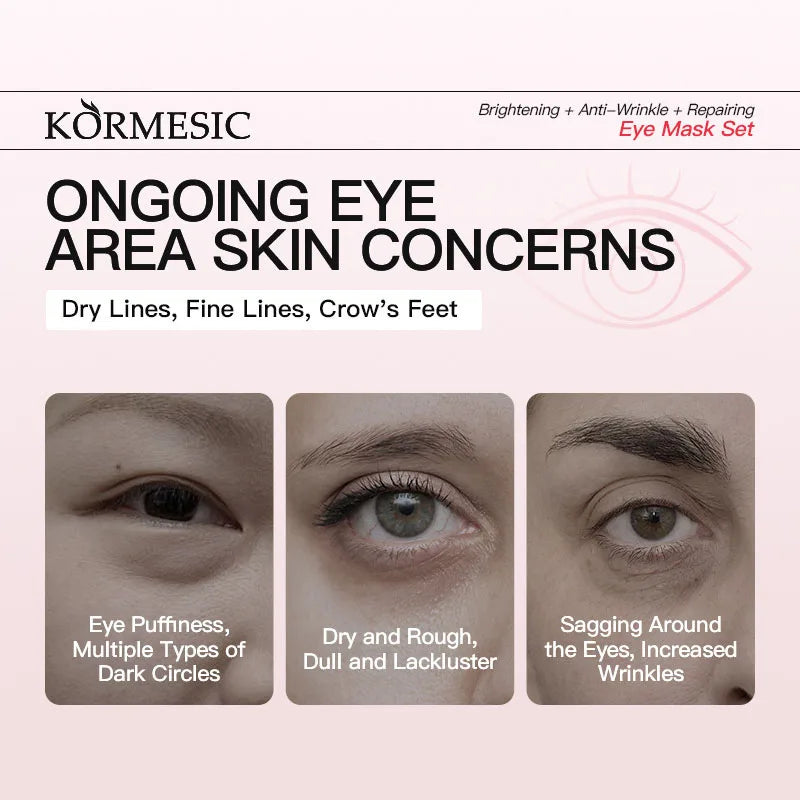 60pc Crystal Collagen Eye Masks – Dark Circles & Anti-Aging