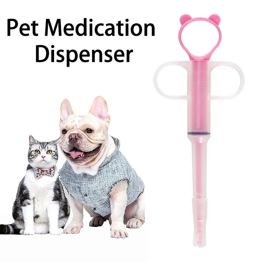 Pet Oral Medication Syringe Dispenser for Cats & Dogs