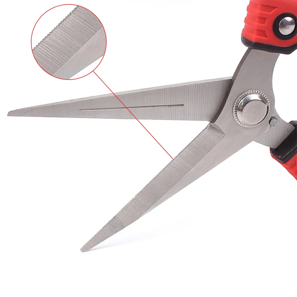 Pruning Shear Branch Scissors Stainless Steel Non-Slip Handle Sharp Garden Fruit Tree Pruning Very Sharp Garden Tools Peaceful Pleasures Health and Wellness