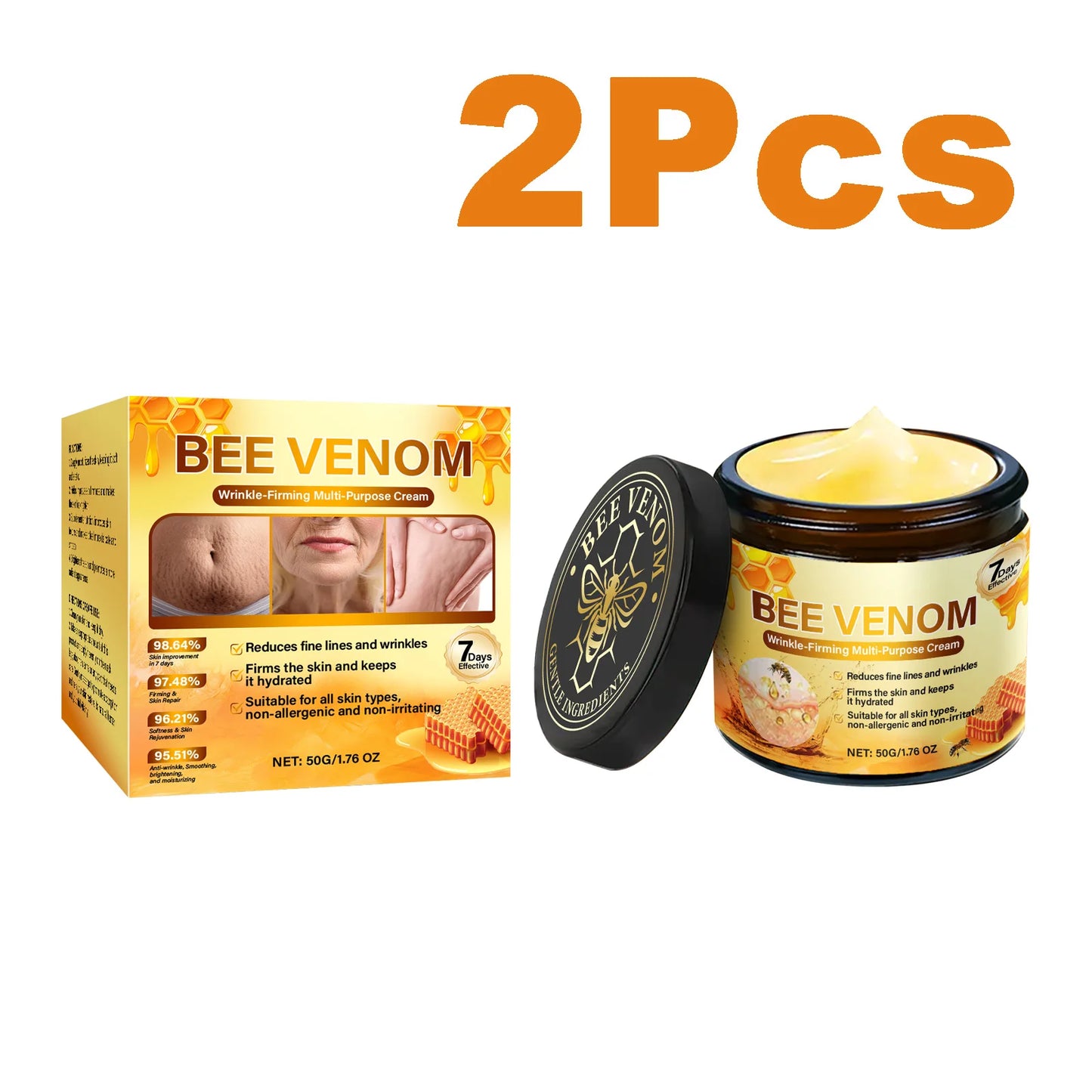 Bee Venom Firming Cream – Anti-Wrinkle Lifting Moisturizer