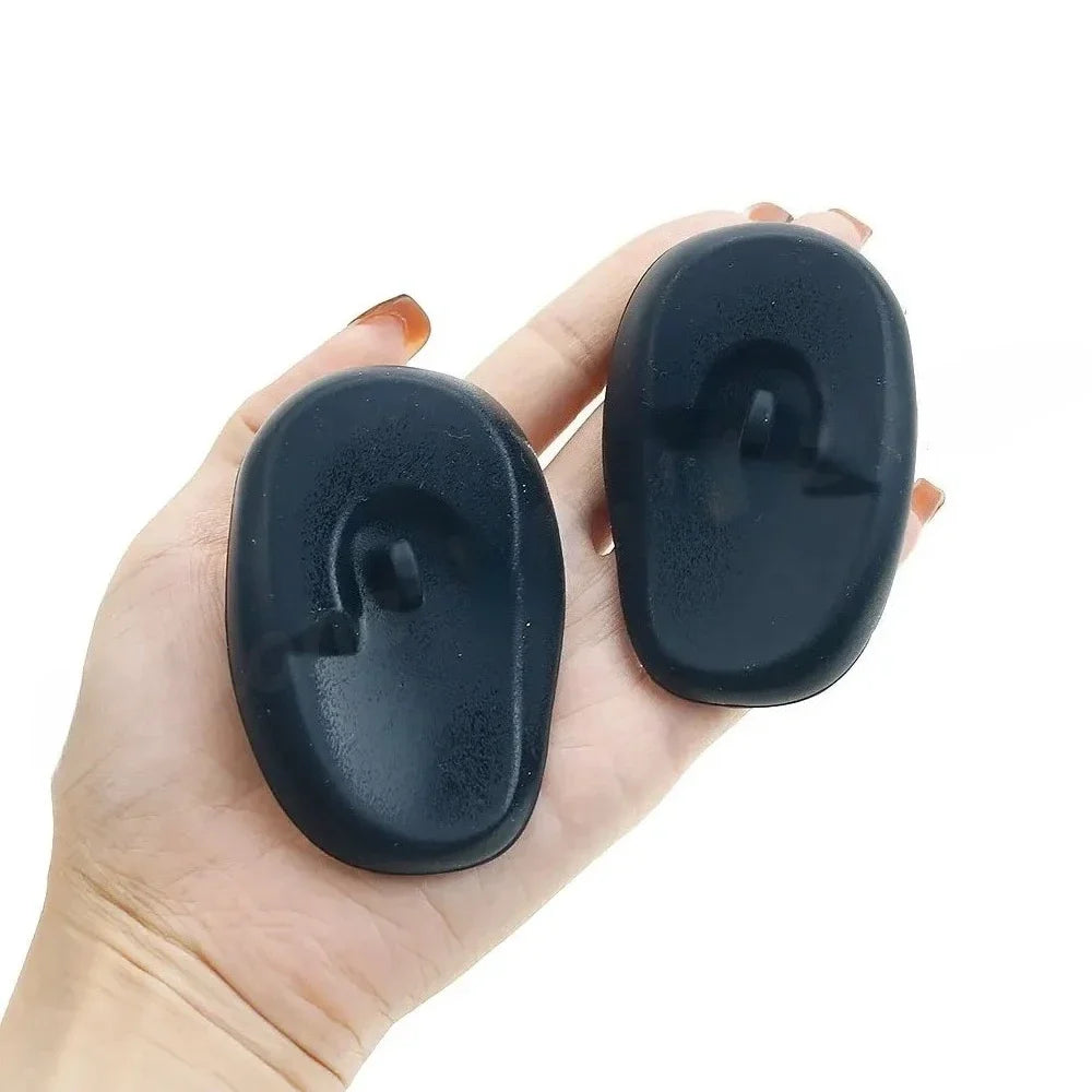 Silicone Ear Covers | Waterproof Protectors for Hair Dye & Shower