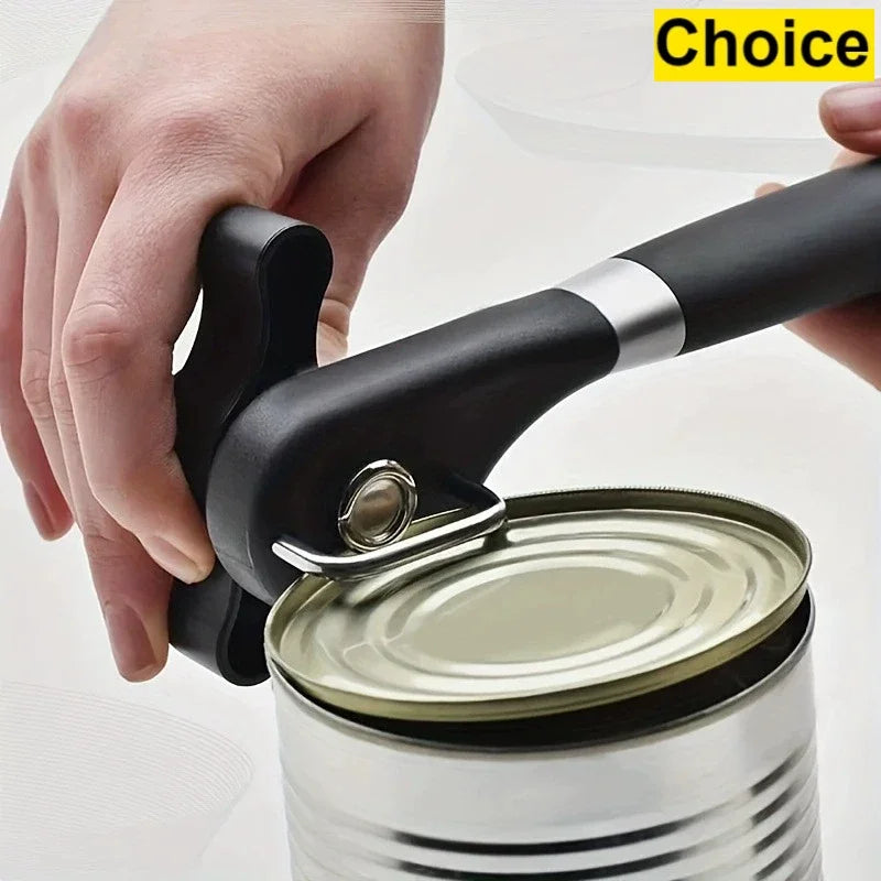 Safe Cut Smooth Edge Can Opener – Stainless Steel Handheld