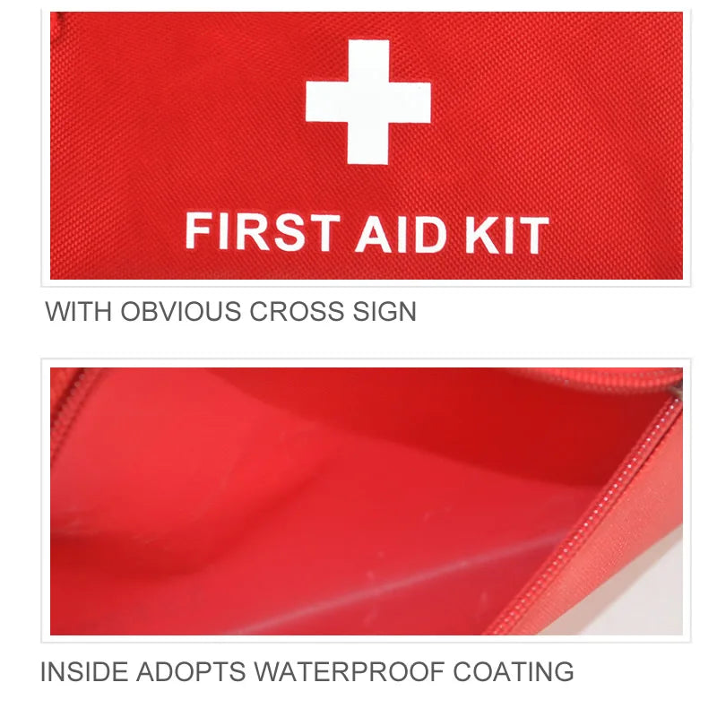 50-Piece Portable First Aid Kit – Car, Home, Travel & Outdoor