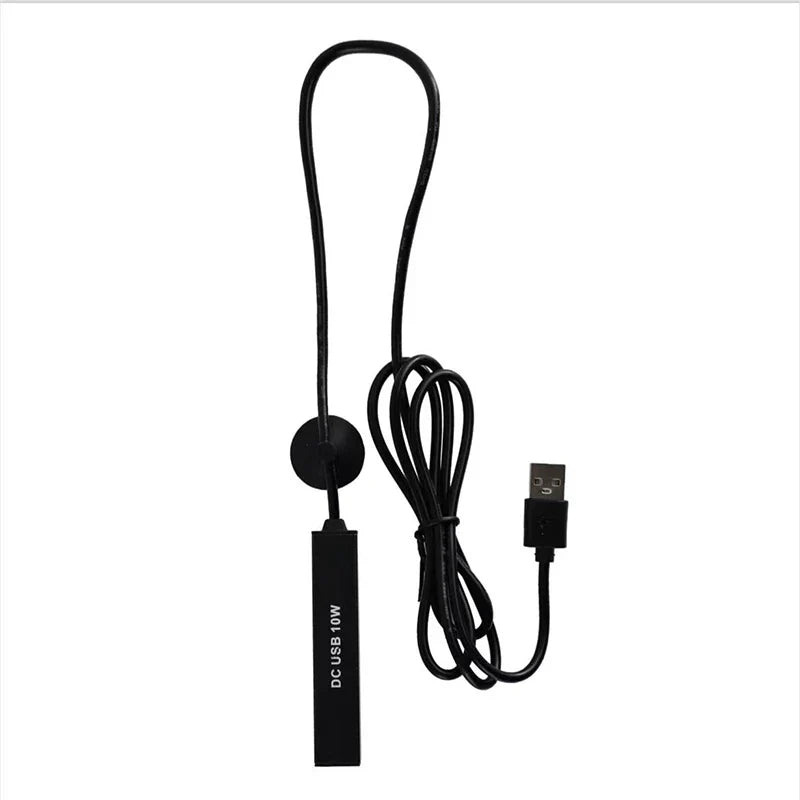 USB Mini Aquarium Heater – 75mm Metal Heating Rod for Fish Tank