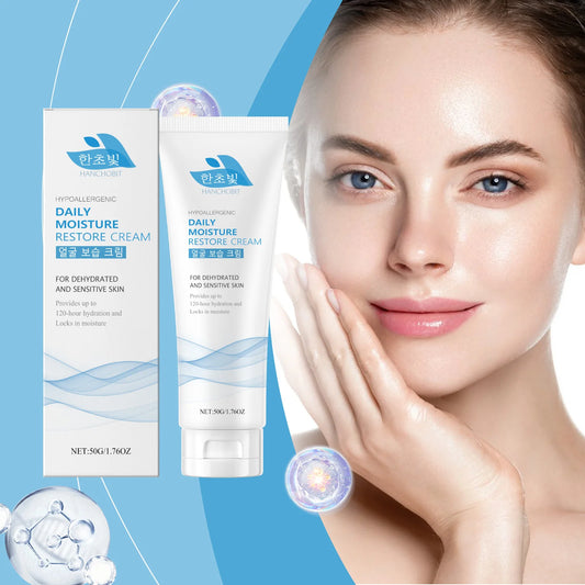 Hanchobit Lightweight Facial Moisturizing Cream | 50g Facial Moisturizer Peaceful Pleasures Health and Wellness