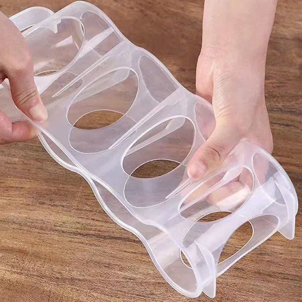 Sliding Fridge Can Organizer – Clear Plastic Soda & Beer Rack