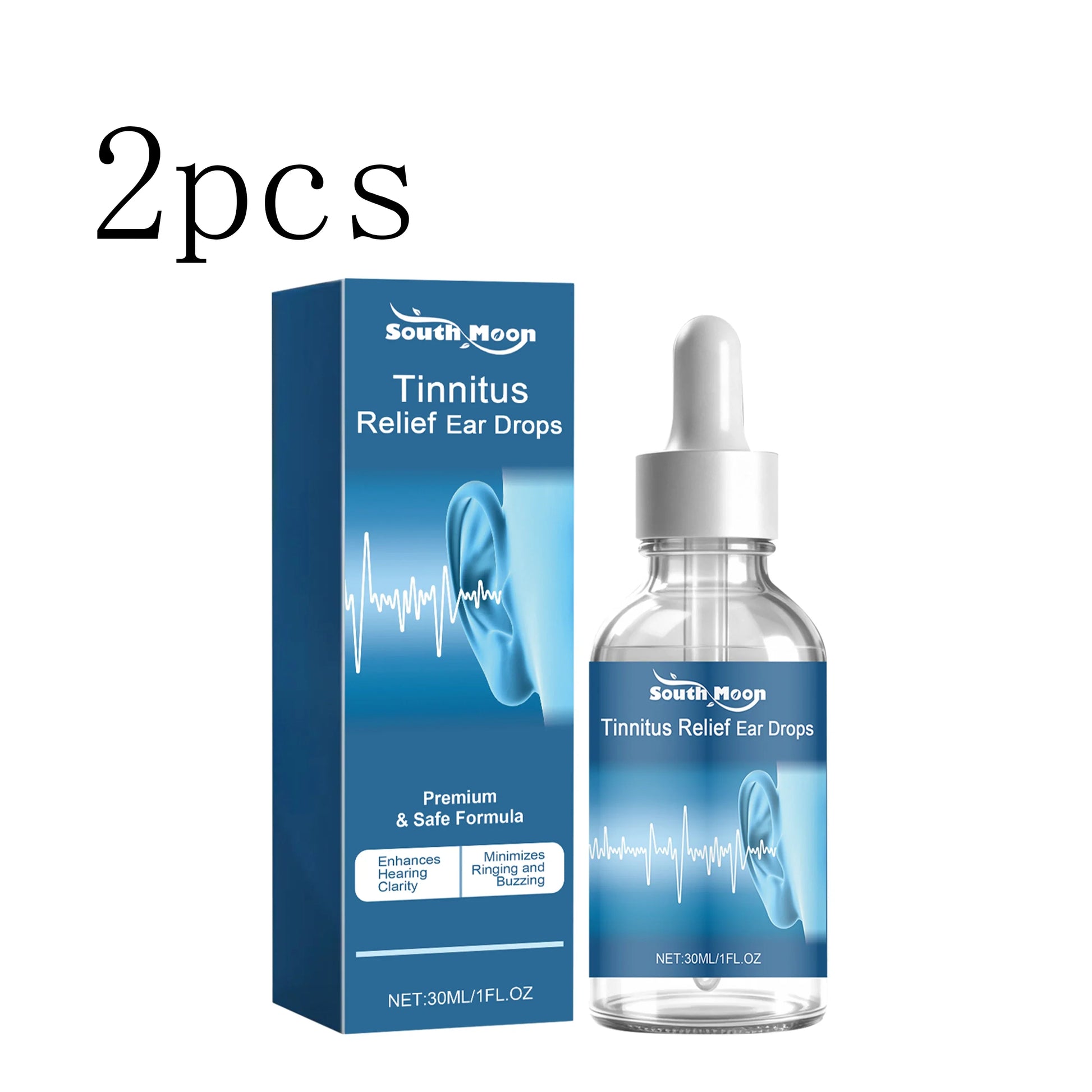 Daily Gentle Ear Care Drops – Quiet & Comfortable | 30ml Ear Care Drops Oasis Select 2boxed