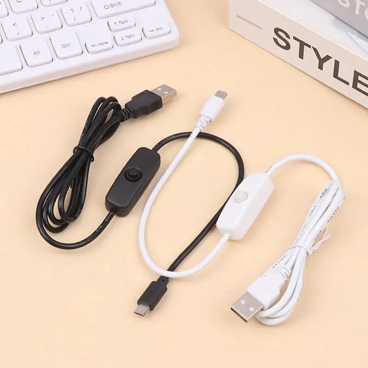 USB to Type-C Extension Cable with On/Off Switch – 1M USB Switch Cable Oasis Select