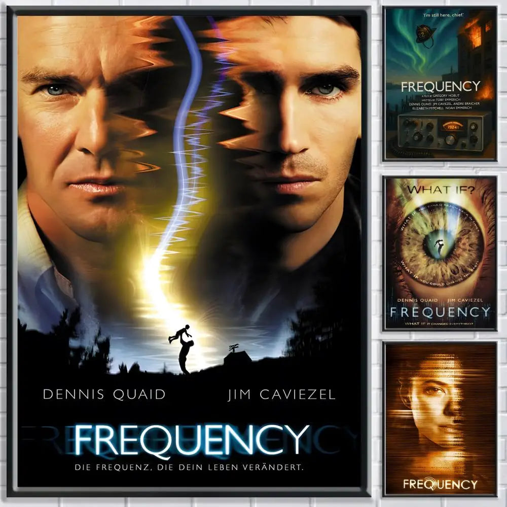 Movie Frequency Poster – HD Self-Adhesive Waterproof Wall Art Wall Art Poster Peaceful Pleasures Health and Wellness
