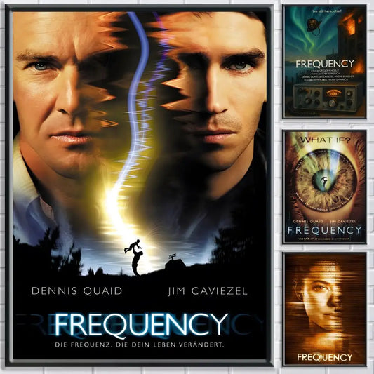 Movie Frequency Poster – HD Self-Adhesive Waterproof Wall Art Wall Art Poster Peaceful Pleasures Health and Wellness