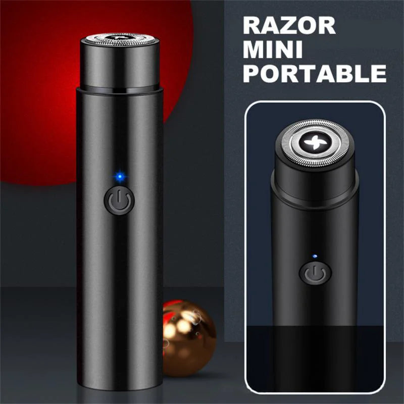 Mini Portable Electric Shaver for Men – USB Rechargeable Razor