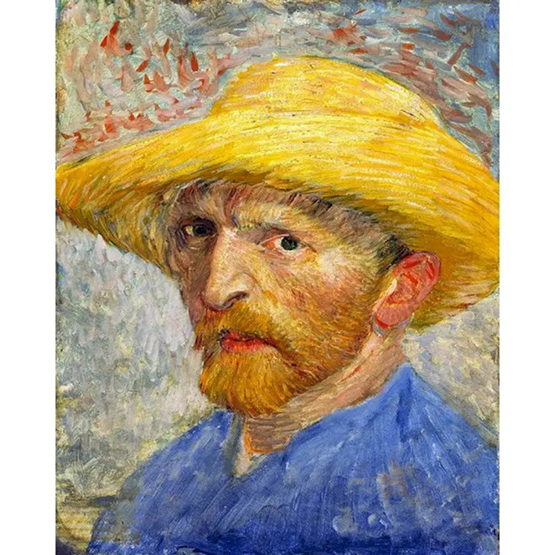 Van Gogh Starry Sky Paint by Numbers Kit | 60x75cm Canvas Paint by Numbers Kit Peaceful Pleasures Health and Wellness 991594 40x50cm Unframed