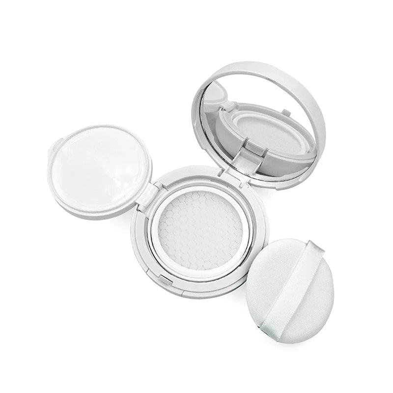 15g/0.5oz Empty Air Cushion Puff Box Portable Cosmetic Makeup Case Container With Powder Sponge Mirror For BB Cream Foundation Peaceful Pleasures Health and Wellness Default Title