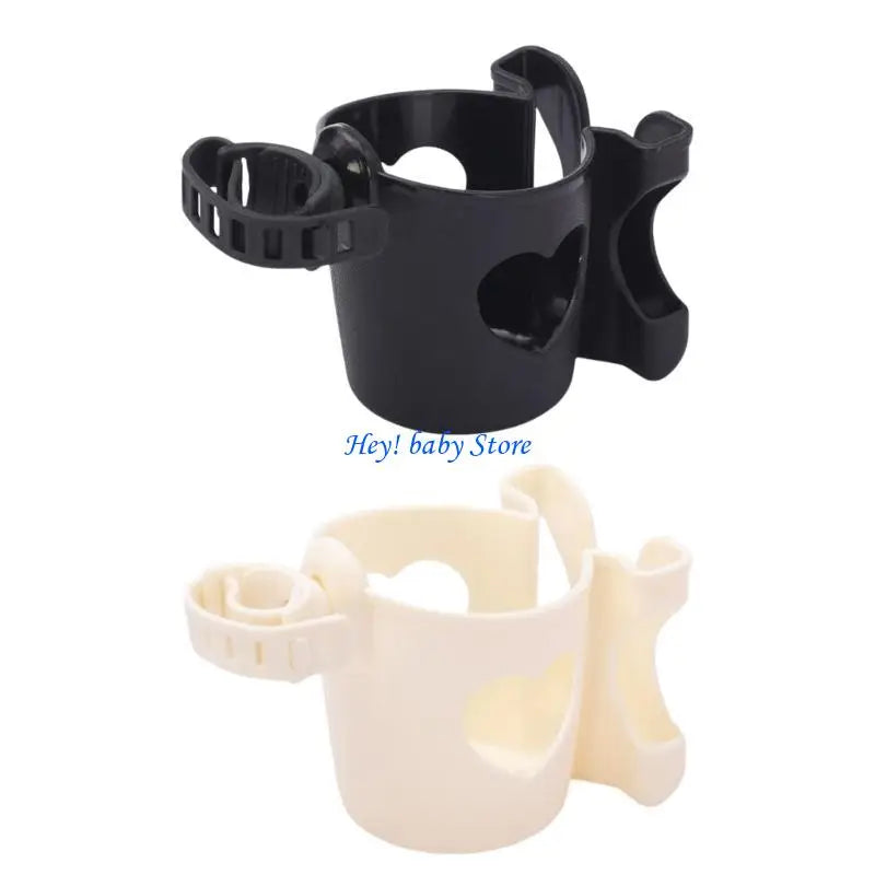 2-in-1 Stroller Cup Holder & Phone Mount | 360° Rotate