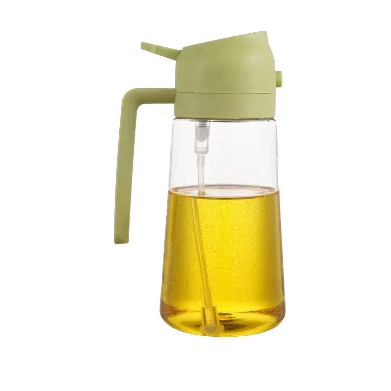 500ml Oil Spray Bottle for Kitchen, Air Fryer, BBQ & Camping