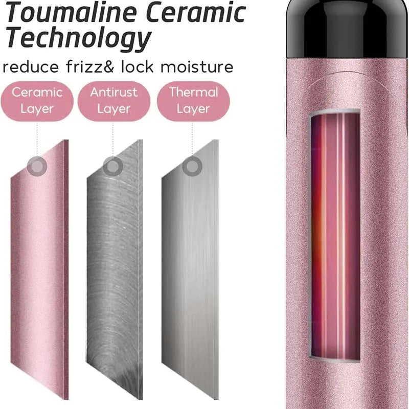 Advanced Curling Wand Innovative Design Enhanced Performance Better Curls Smooth Defined Natural Beachy Waves Peaceful Pleasures Health and Wellness