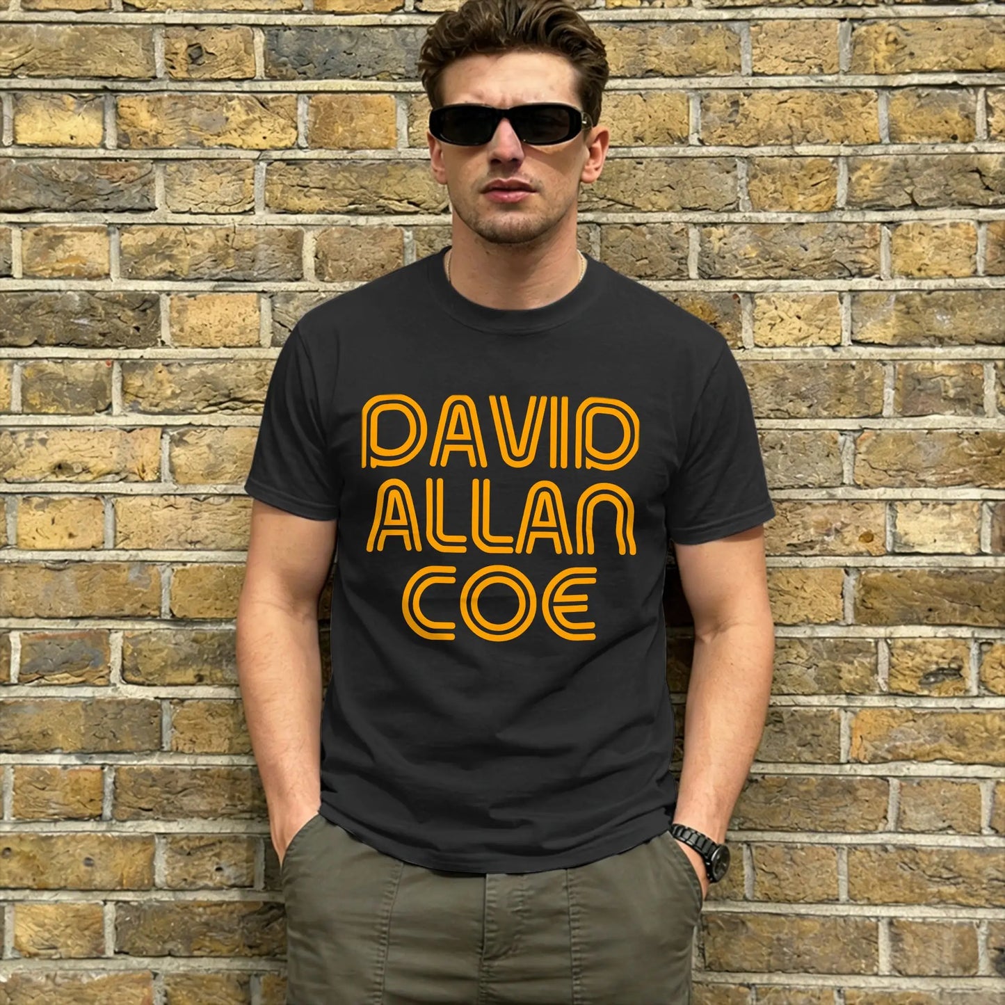 David Allan Coe Graphic T-Shirt | 100% Cotton Men's Tee