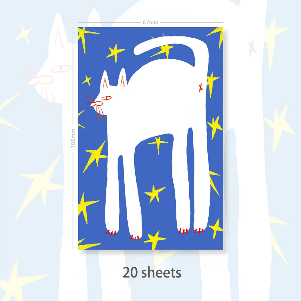 20 Sheets Jumping Salt Notes M5 Handbook Inner Page Notebook